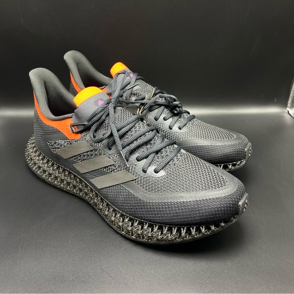 NEW Adidas 4DFWD 2 Black Orange Running‎ Ultraboost (GZ6943) Men\'s Size 8 NWT main image 8